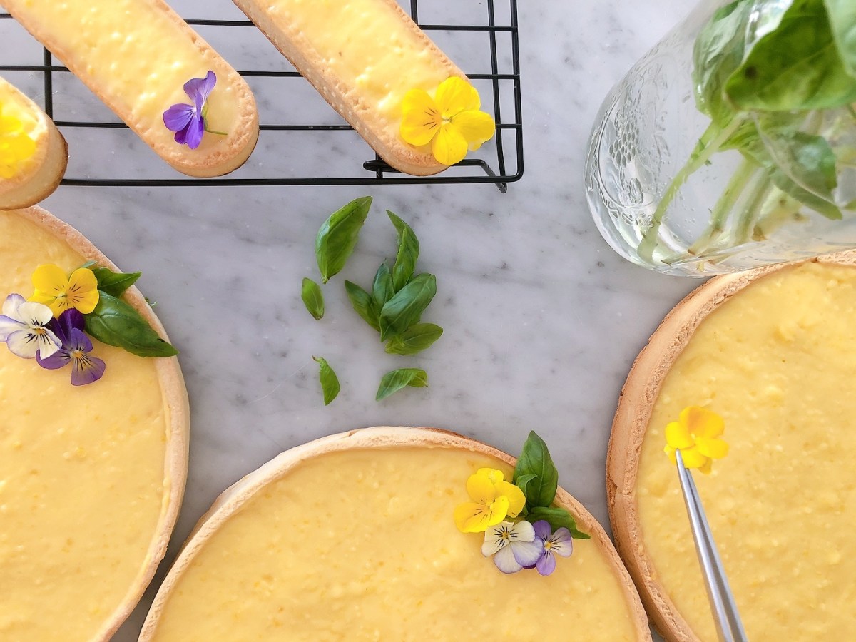 Tarte Citron Basilic