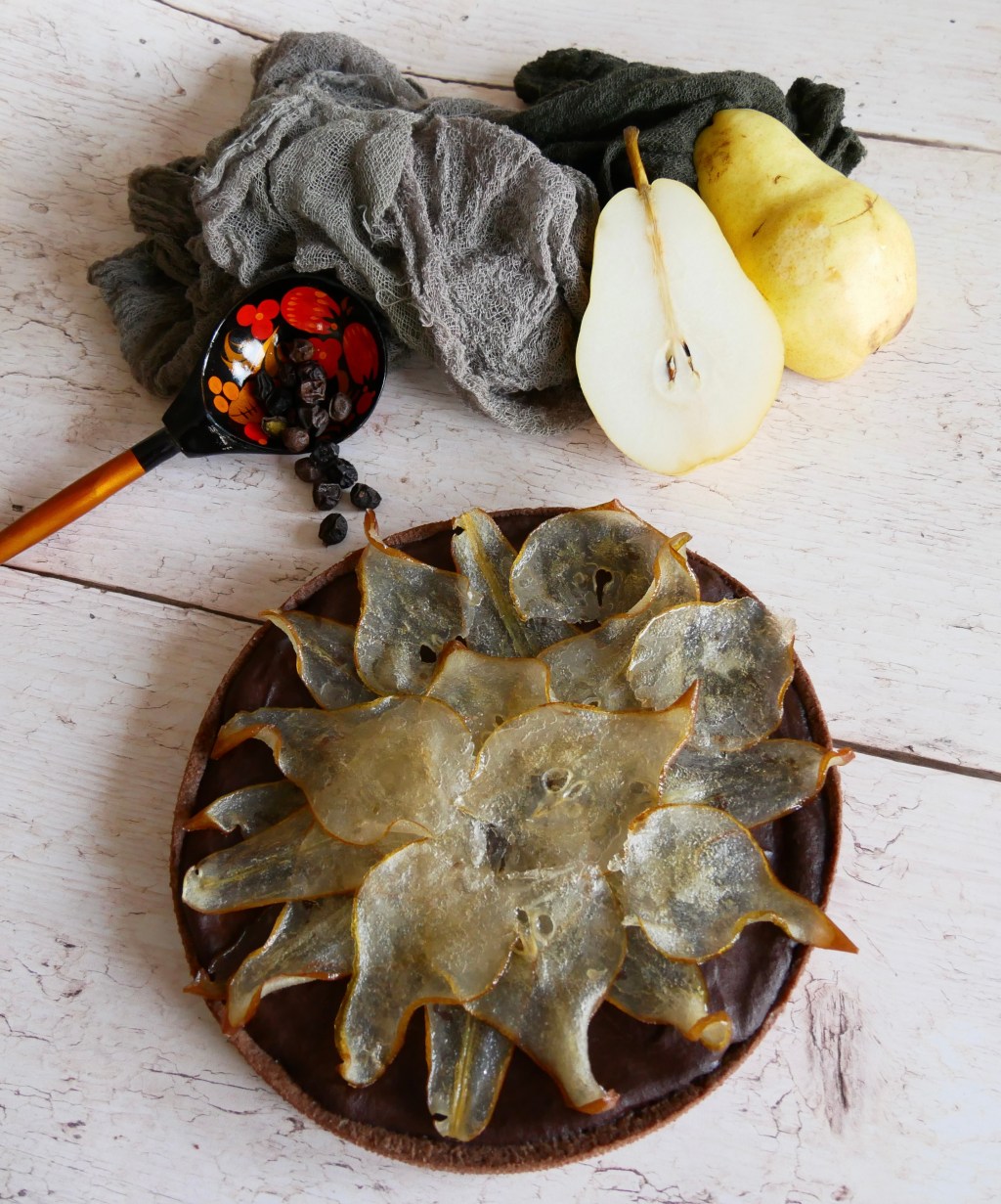 Tarte Chocolat et poires aux épices des&nbsp;Minorités